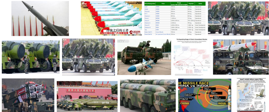 chinese missiles