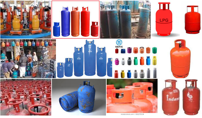 LPG cylinders